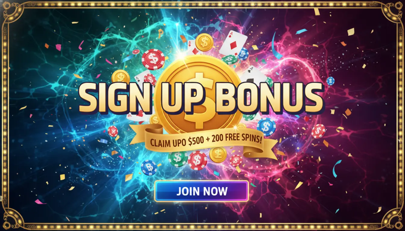Grande Vegas casino sign up bonus